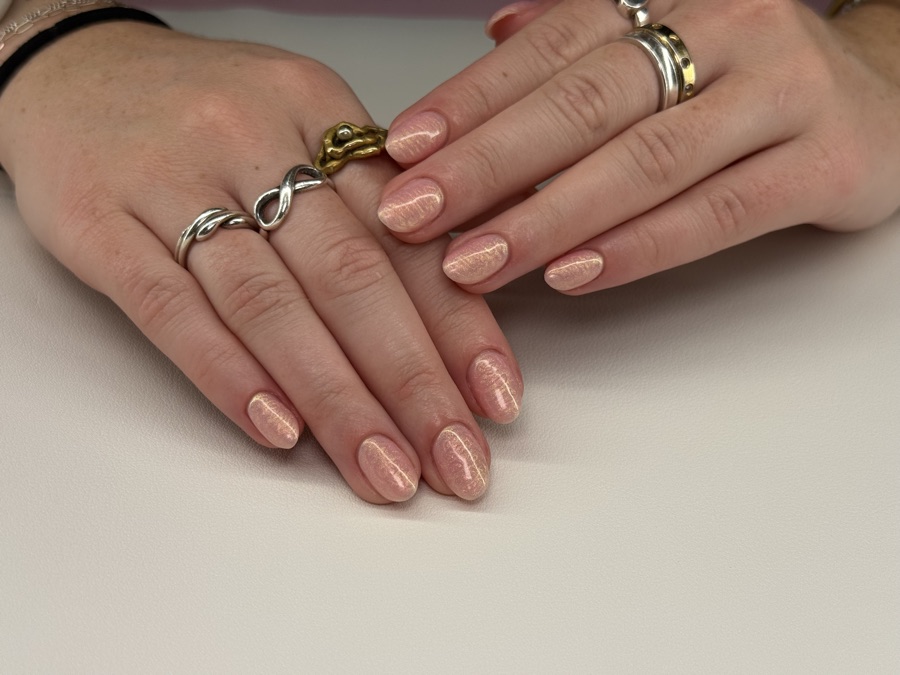 Finished nails at the studio